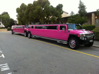 Pink Hummer Limousine Hire Perth By Showtimelimos14